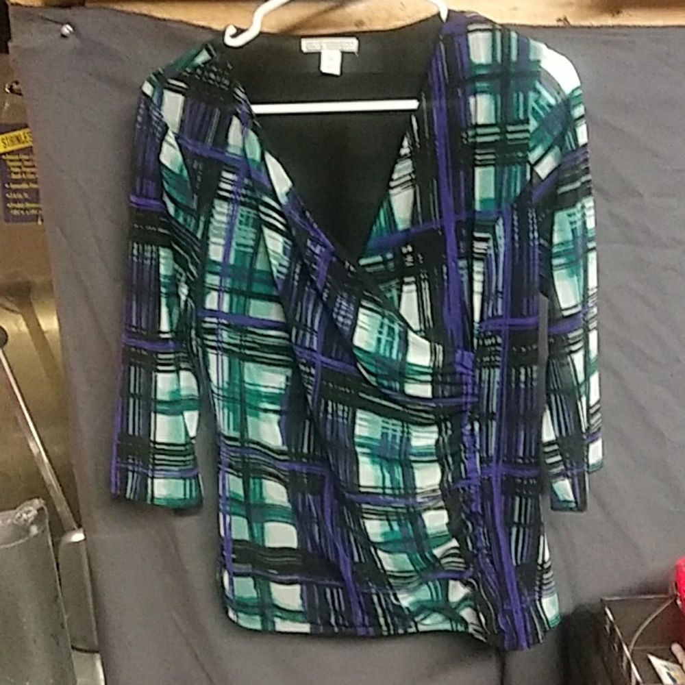 Dana buchman blouse